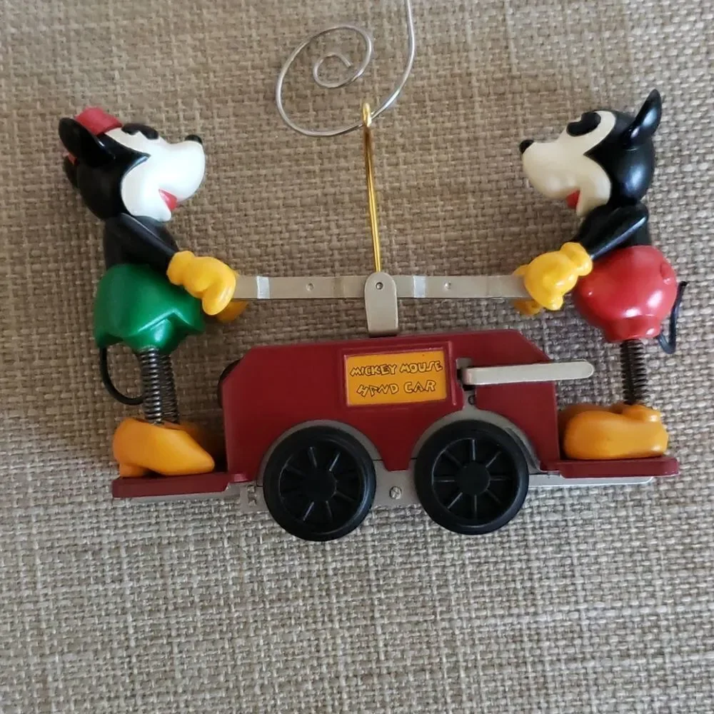 Disney vintage Mickey & Minnie ornament